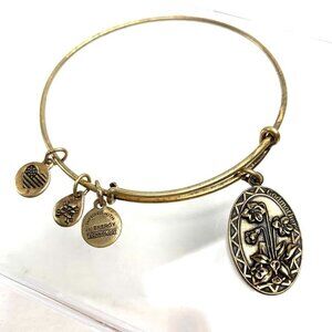 Alex and Ani Godmother Charm Bracelet - Gold, Expands 2"- 3.5"